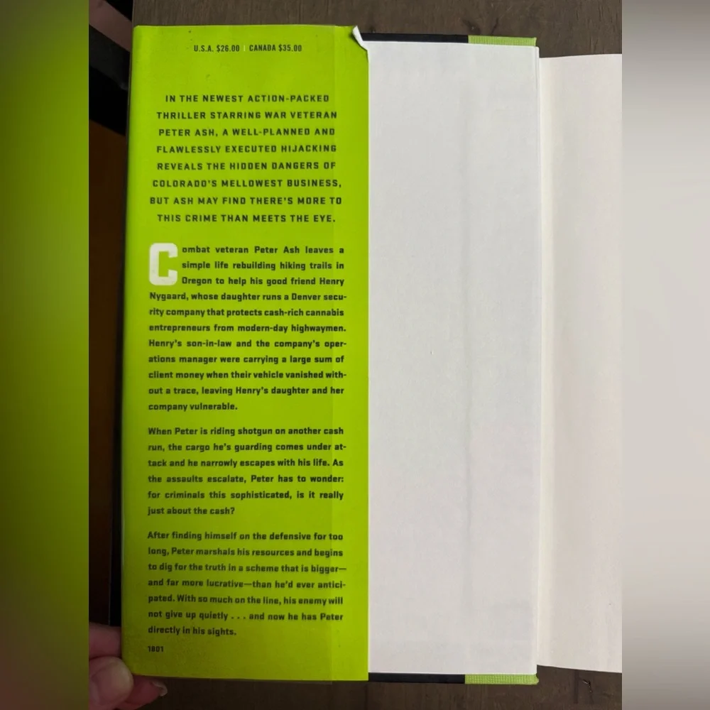 🐰Light It Up by Nick Petrie Hardcover Book - Picture 4 of 4